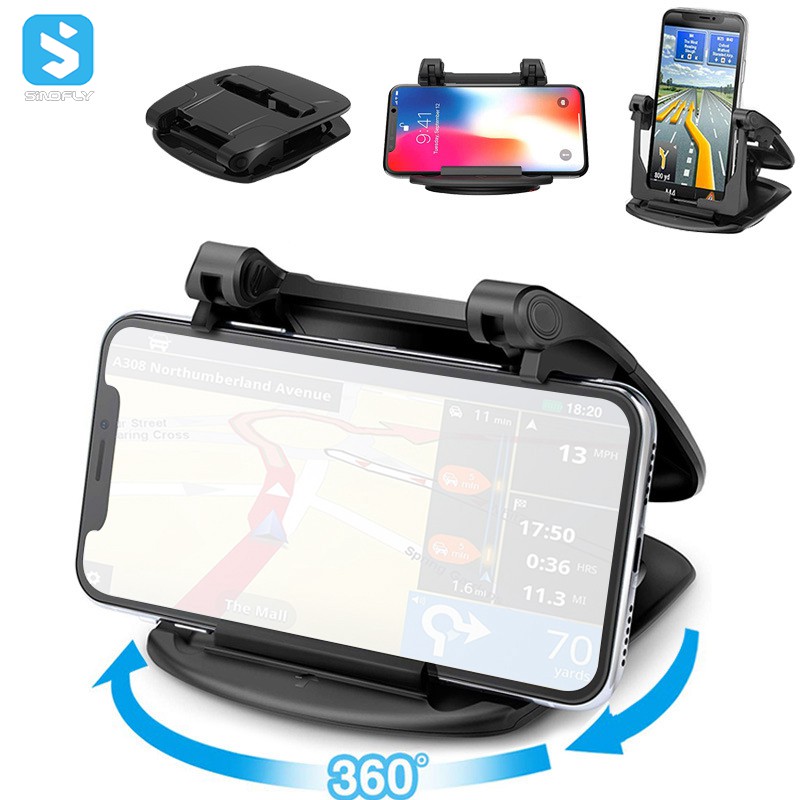 Mobile phone holder Creative mobile phone holder AR navigation center console mobile phone holder